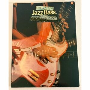 Improvising Jazz Bass Richard Laird Vintage Amsco Music Instruction Book 1980